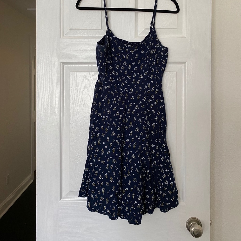 Floral fit and flare dress